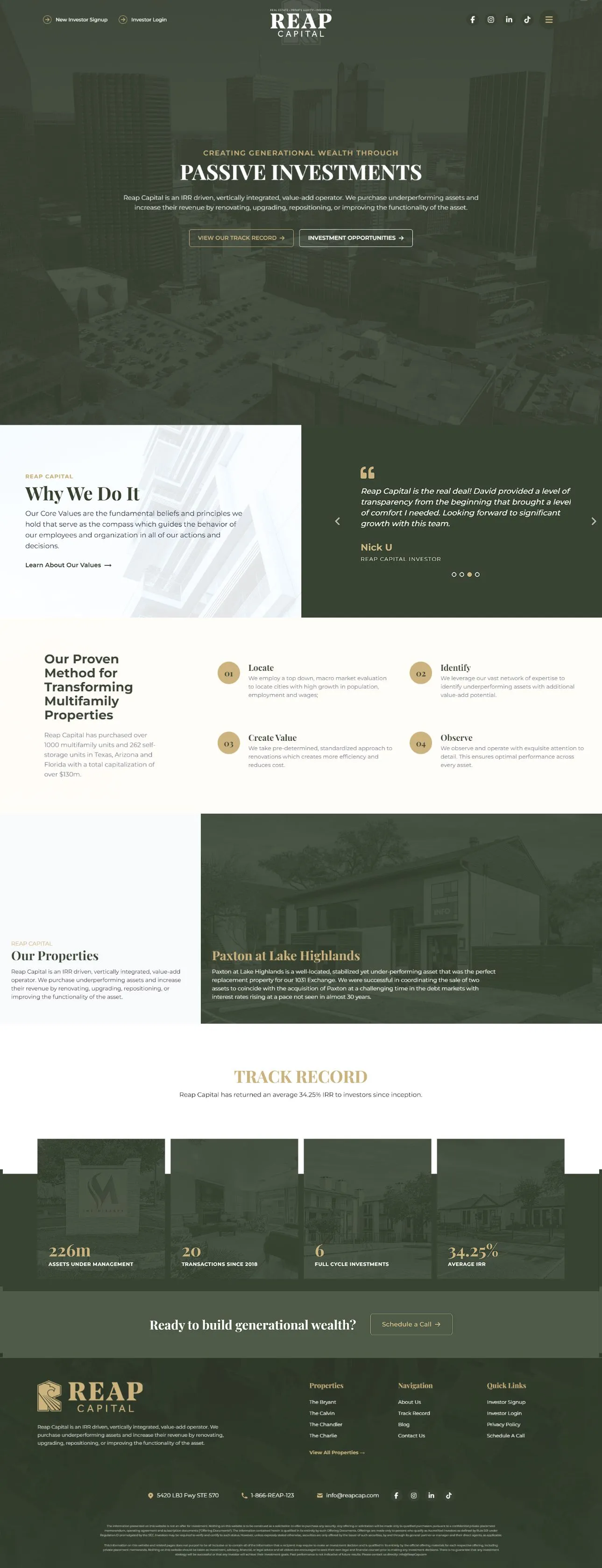 undefined website screenshot 1