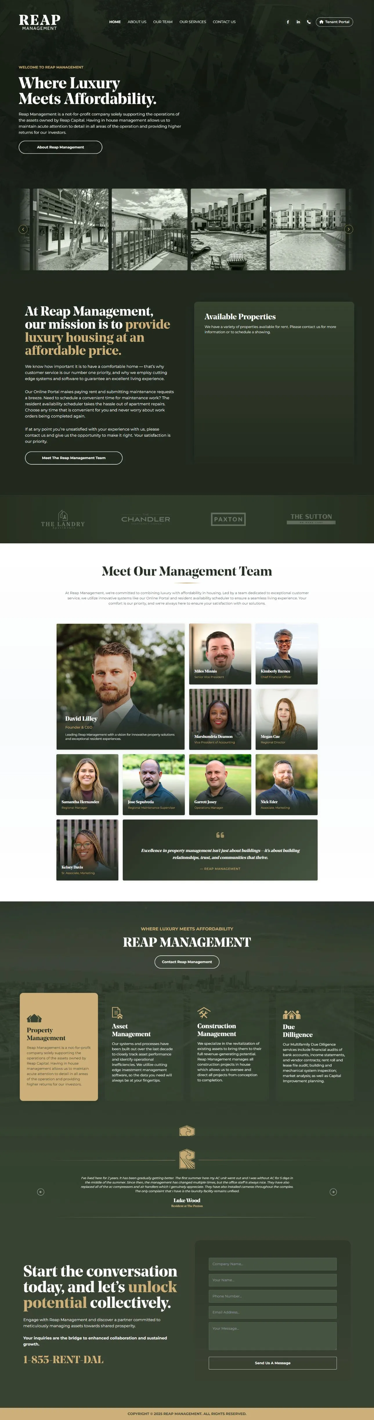 undefined website screenshot 2